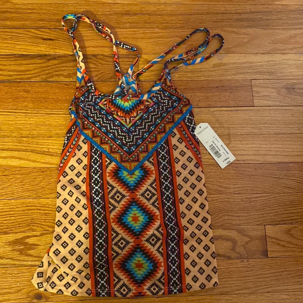 Arizona muli color patterned tank top